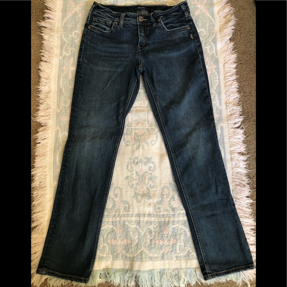 Silver Suki Straight Jeans